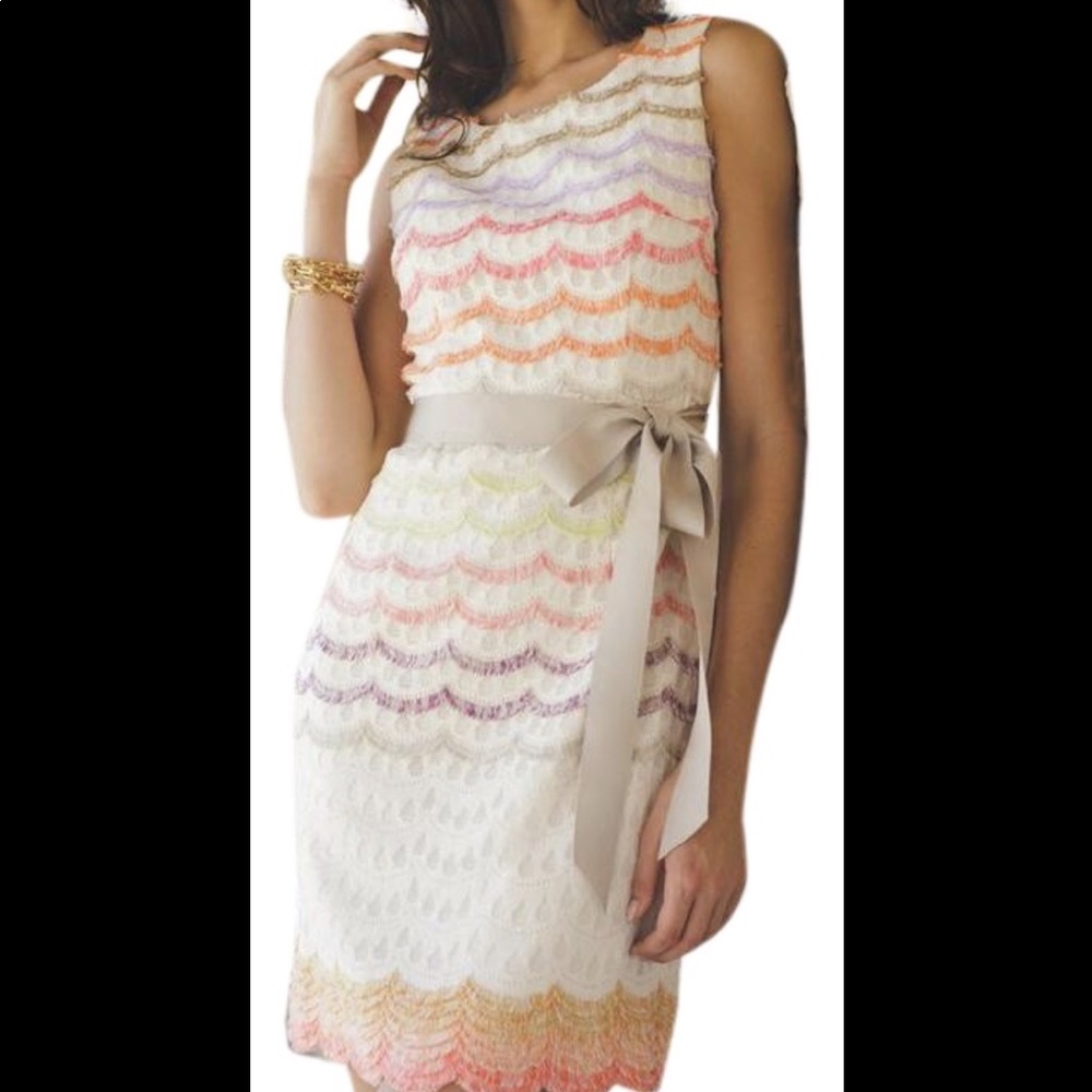 Trina Turk Scalloped Dress NWT Size 0